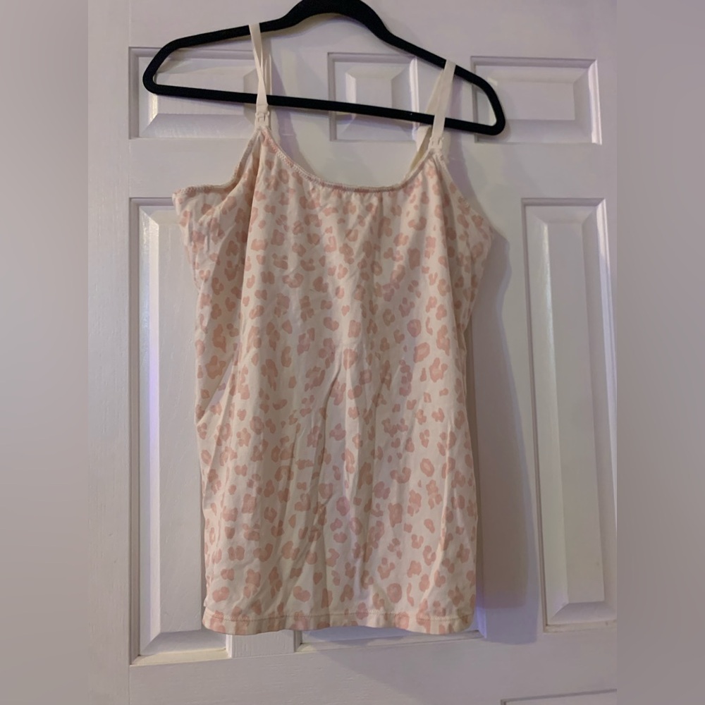 NWOT Paisley sky tank top
with built in bra